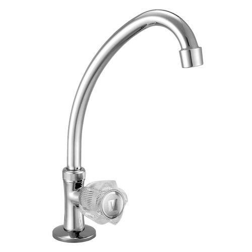 Llave Vainsa Mares Colección Cristal De Lavadero Bar Al Mueble Pico L Cromo