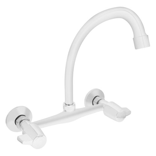 Mezcladora Italgrif Cabo Blanco De Lavadero A La Pared Cromada