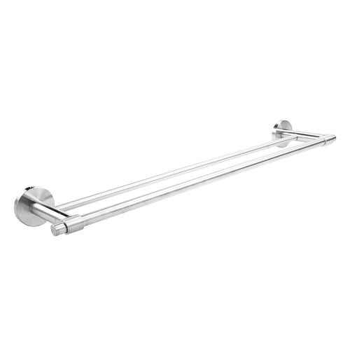 Toallero Doble Vainsa En Acero Inoxidable