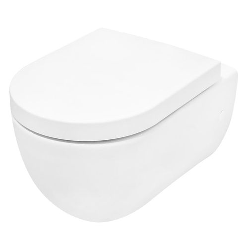 Inodoro Noken Arquitect Suspendido Blanco Incluye Fijaciones