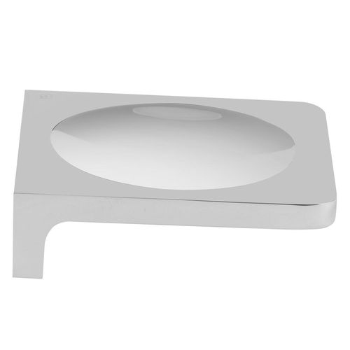 Porta Jabon Ferretti Ares Cromado De Bronce Pesado Signature