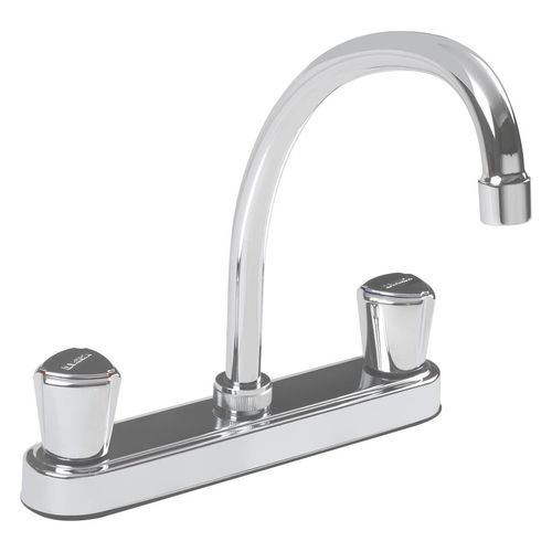 Mezcladora Vainsa Mares Aquarius P/Lavadero Al Mueble Pico L Duracrom