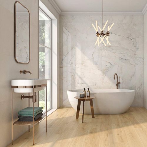 Porcelanato Haru Miel Mate - 20X120 cm - 1.68 m2