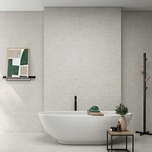 Mayólica Materia Blanco Mate - 30X90 cm - 1.35 m2