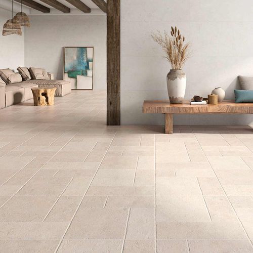 Porcelanato Montpellier Marfil Relieve Mate Rect. Dest. 60X120 Caja 1.44 m2