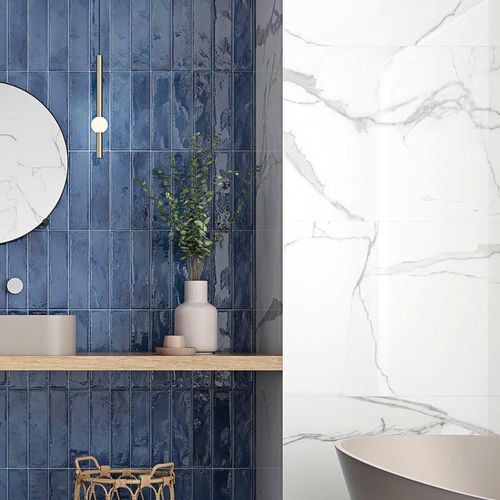 Porcelanato Num Blanco Pulido - 60X120 cm - 1.44 m2