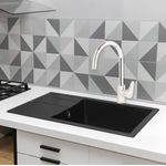 Monocomando Camelia Para Lavadero - Plateado-1760717110358