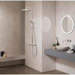 Columna Origin Silvestra 120 Cm Acero Inox., Cromado con Ducha Teléfono-1760717128107