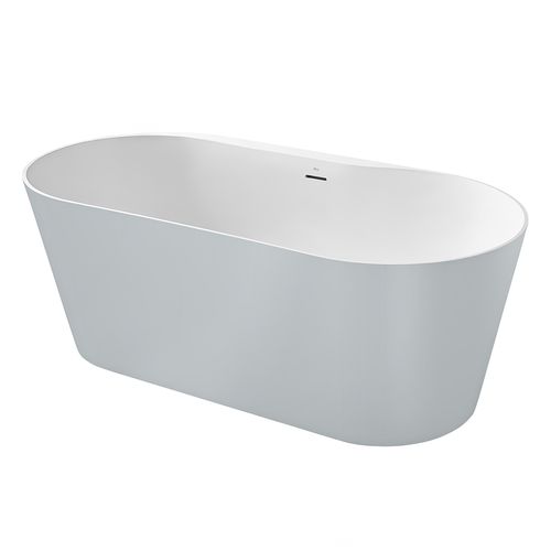 Tina Roca Raina Oval De Stonex Acab. Perla C/Blanco De 159X79X59 C/Desague De Push