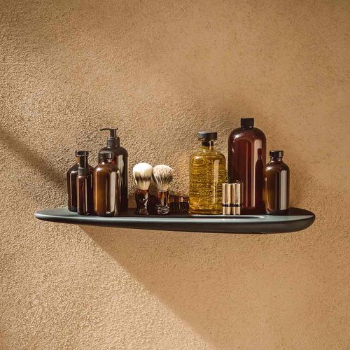 Toallero Laufen Ilbagnoalessi Ceramico De Color Negro Mate De 63 Cm