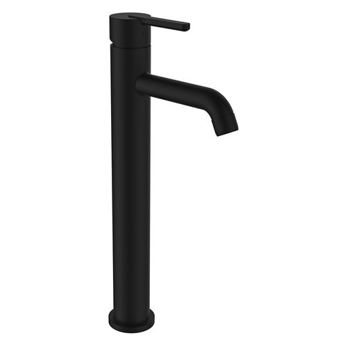 Monocomando Laufen Lua Para Lvt De Pico Alto Color Negro Mate S/Desague