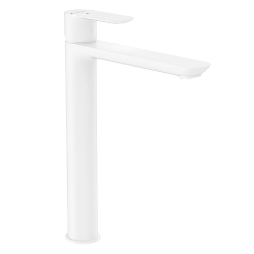 Monocomando Roca Cala P/Lvt. Pico Alto Acab. Blanco Sin Desague