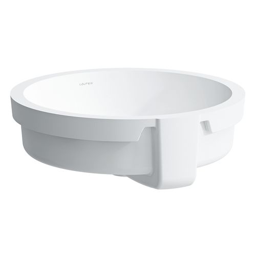 Ovalin Laufen Living Circular De Baja Encimera 40X40X15.5 Cm Color Blanco