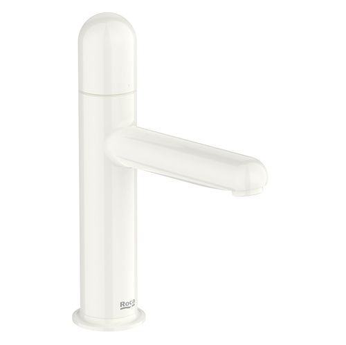 Monocomando Roca Nu para Lavatorio Pico Bajo Blanco - Manijas Dome