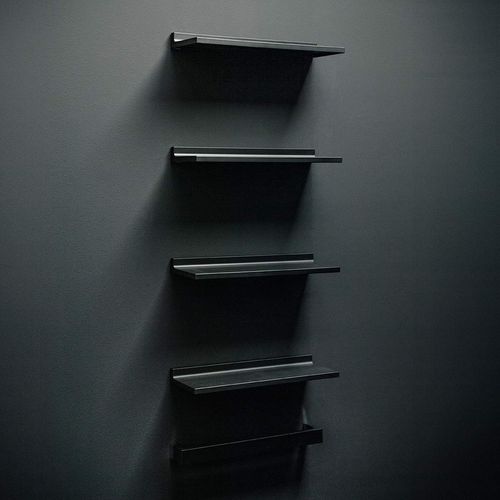 Repisa Laufen Kartell De Plastico De 45 Cm Color Negro Opaco