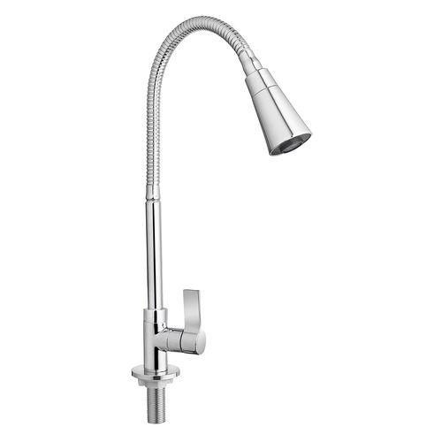 Llave Savona Para Lavadero Pico Flexible - Cromado