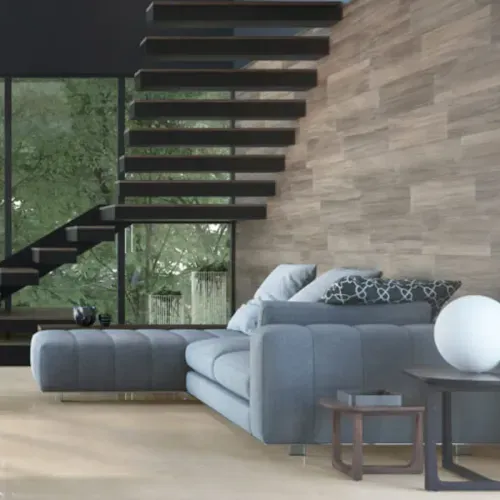 Porcelanato Eliane Forest Savana Canela Mate Rect. Dest. 19X90 Caja 1.54 M2