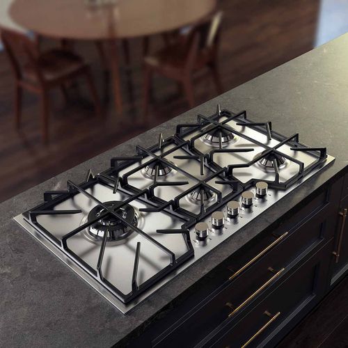 Cocina Tramontina Encimera Penta Inox Full 5Gx 90 Safestop