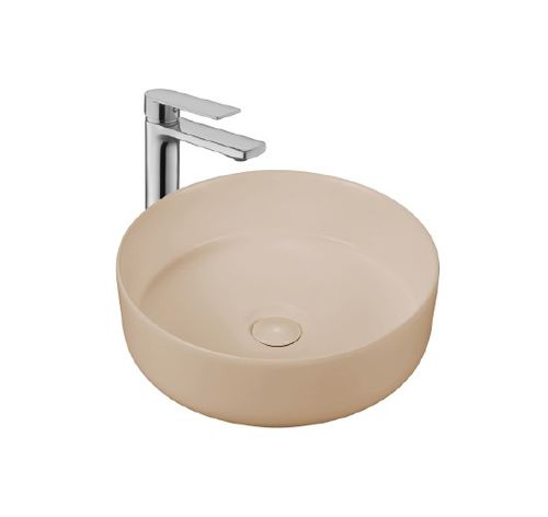 Bowl Riva Ariana Capuccino Mate - 35.5x35.5x11.5 (Inc. Desague push cerámico)