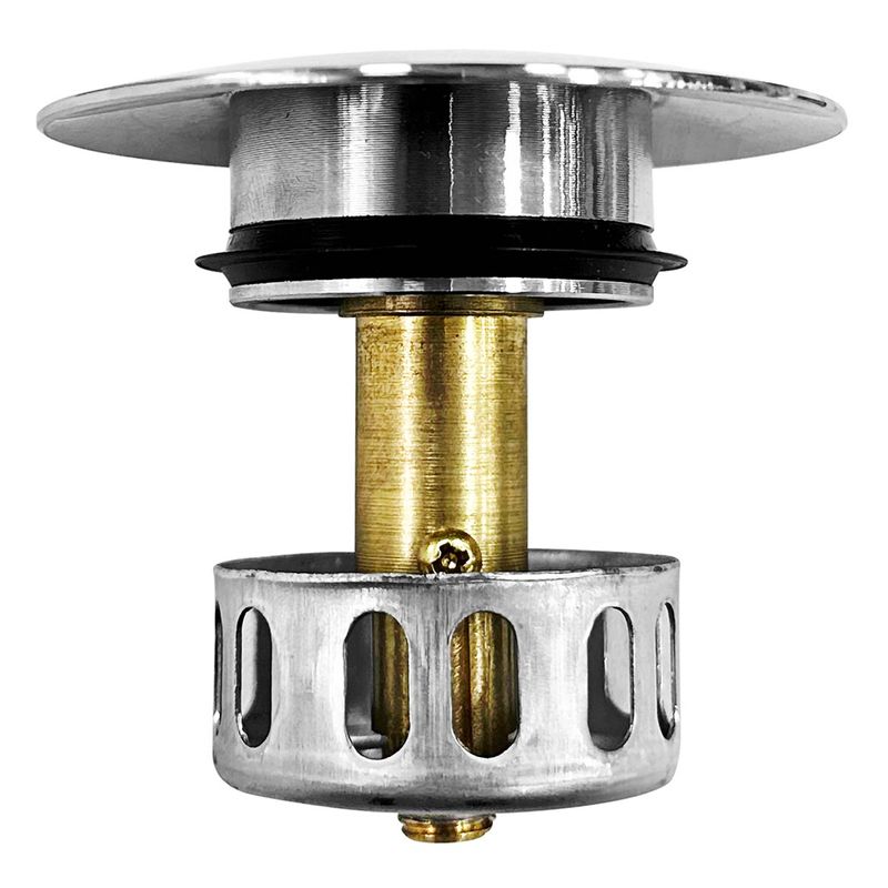 Desague Metusa Milenium Xl Push Ace. Inox. C/Rebose 1 1/4 X 13"-1761918398684