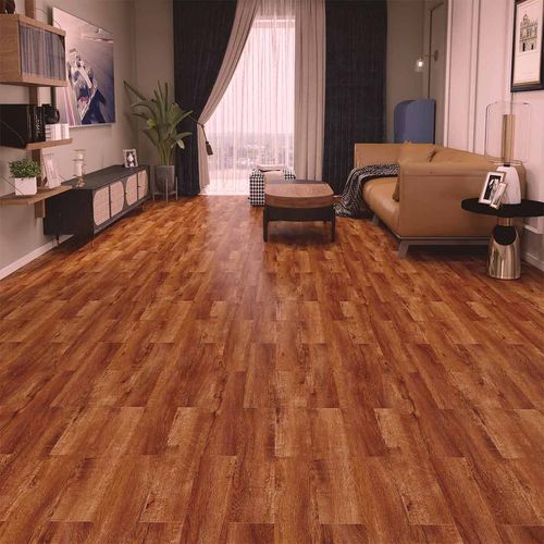 Piso Vinilico Lvt Autoadhesivo Romantic American Cerezo Espesor 2mm Dest. 15.24X91.44 Caja 5.01 M2