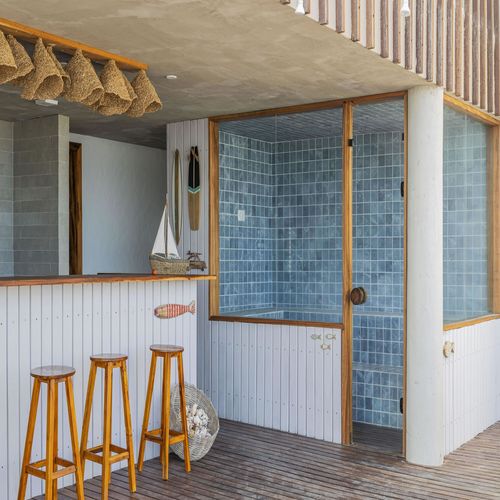 Gres Porcelanico Eliane Biodiversa Minas Azul Mesh Mate P/ Piscina 10X10 Malla 30X40 Caja 1.92 M2