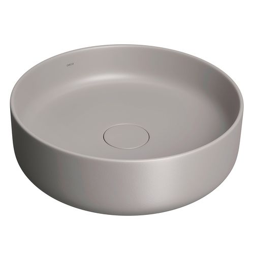 Bowl Deca Slim Redondo De 40 Cm Diametro Antracita (Inc. Tapa Decorativa P/Des.)