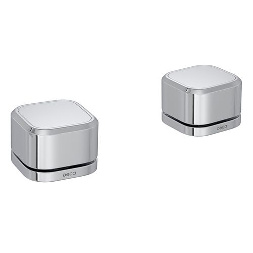 Mezcladora Deca You Cuadrada P/Lavatorio Al Mueble 8" S/Pico Acab. Cromo