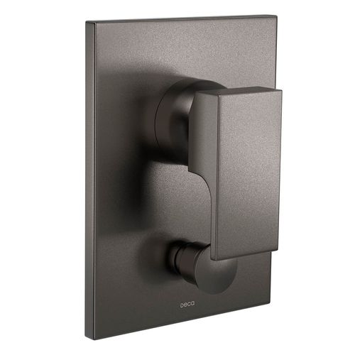 Monocomando Unic Para Ducha Tina - Antracita (No Incluye Válvula)