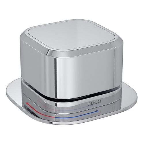 Monocomando You Cuadrado Para Lavatorio - Acero