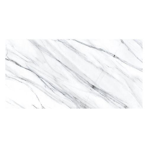 Gres Porcelánico Calacatta Gris Brillante - 58X118 cm - 1.38 m2