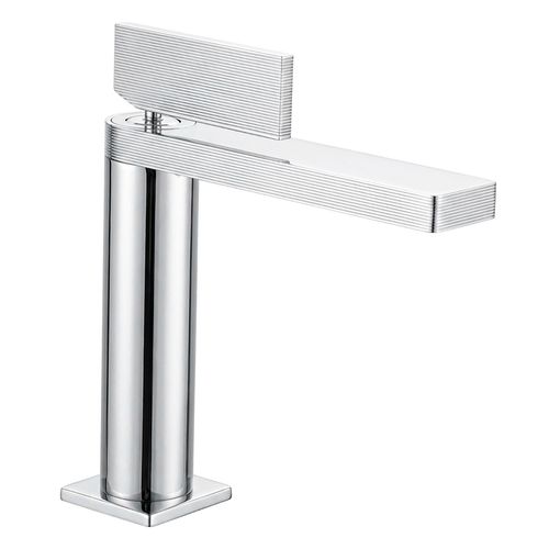 Monocomando Riva Serenity Pico Bajo Color Cromado Para Lvt S/Desague