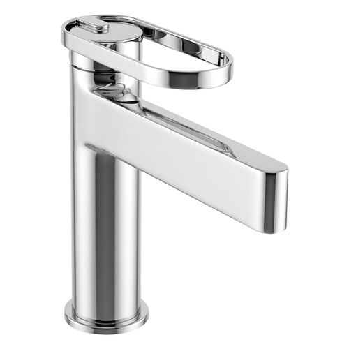 Monocomando Riva Sutherland Pico Alto Color Cromado Para Lvt S/Desague