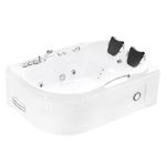 Tina Golden Bath Elegant Blanco 170X120X66 Cm Hidromasaje C/ Luces (Lado Izq.)-1767044336270