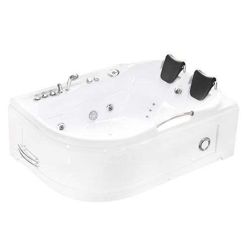 Tina Golden Bath Elegant Blanco 170X120X66 Cm Hidromasaje C/ Luces (Lado Izq.)