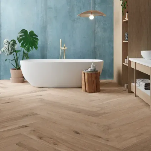 Porcelanato Loring Oak Mate Adz. - Rectificado - Dest. (OF) - 20 x120 cm - 1.68 m2