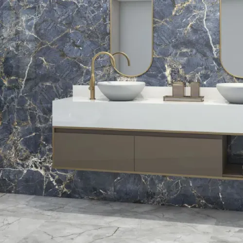 Porcelanato Maxiblue Azul Pulido - 60X60 cm - 1.80 m2