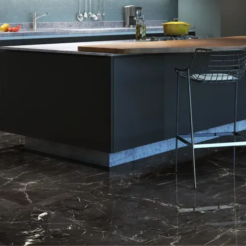 Porcelanato Nero Negro Pulido - 84X84 cm - 2.10 m2