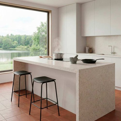 Piedra Sinterizada Snp Verde Pulido - 80X240 cm - 1.92 m2