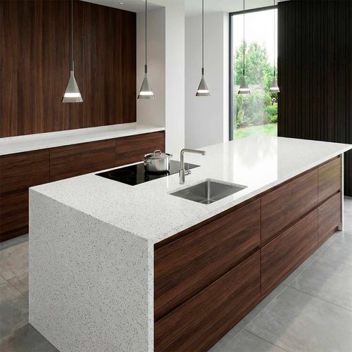 Piedra Sinterizada Snp Blanco Pulido - 80X240 cm - 1.92 m2