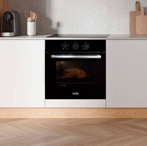 Horno Sole Empotrable Electrico Compact Vid Temp Col Negro Solho013V3