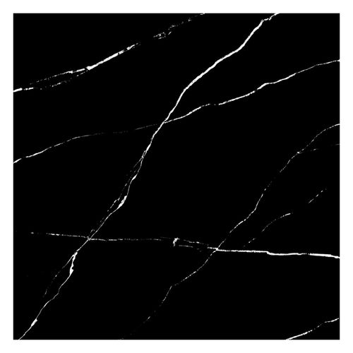 Gres Porcelánico Carrara Black Brillante - 60X60 cm - 1.44 m2