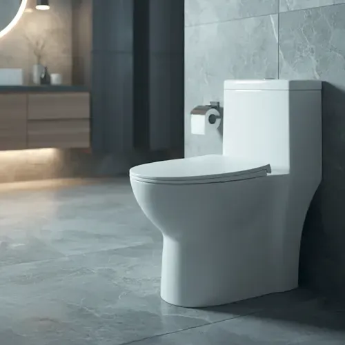 One Piece Trebol Vita Pro Descarga Dual - Blanco