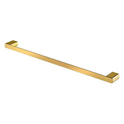 Toallero Barra Flat Para Baño 60 cm - Dorado
