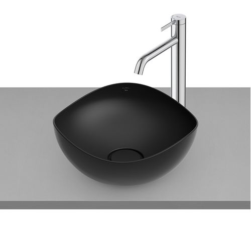 Bowl Roca Ruy Ohtake 375 Apoyo Negro Mate