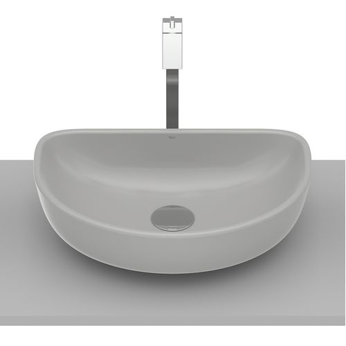 Bowl Roca Optica Para Sobreponer 45X30 Color Gris Mate