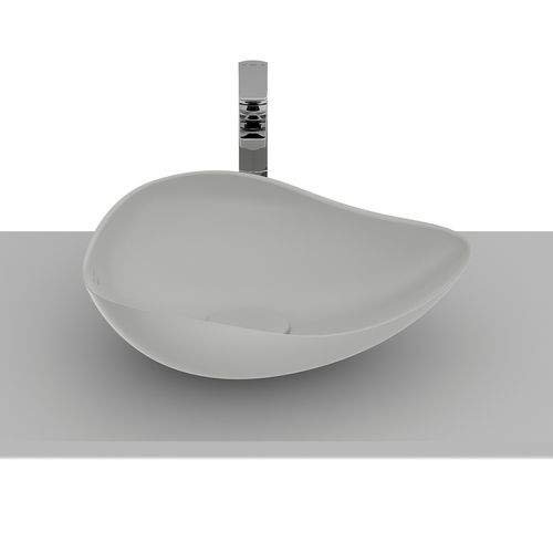 Bowl Roca Ruy Ohtake Para Sobreponer 54X37.5 Color Gris Mate