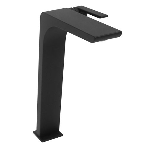 Monocomando Noken Oxo De Pico Alto Color Negro S/Desague