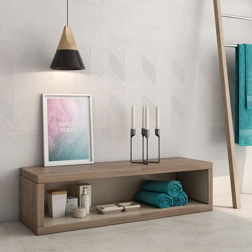 Mayólica Bennet Marfil Mate - 25X70 cm - 1.58 m2