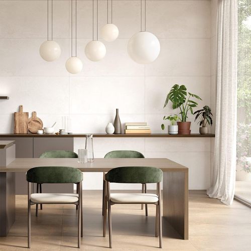 Mayólica Chrome Crema Mate - 30X90 cm - 1.08 m2